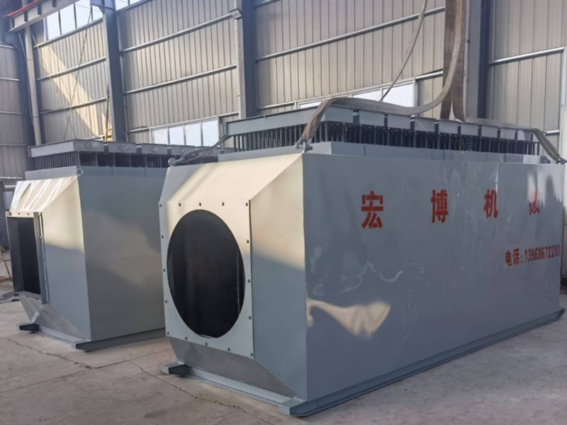 山西晉城永安礦業(yè)有限公司電熱風爐制作完成